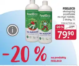 Rossmann FEELECO ekologický prostředek na mytí nádobí nabídka