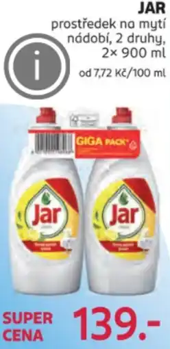 Rossmann JAR prostředek na mytí nádobí nabídka