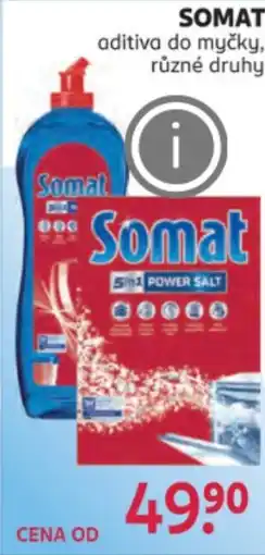 Rossmann SOMAT aditiva do myčky nabídka