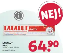 Rossmann LACALUT Aktiv zubní pasta nabídka
