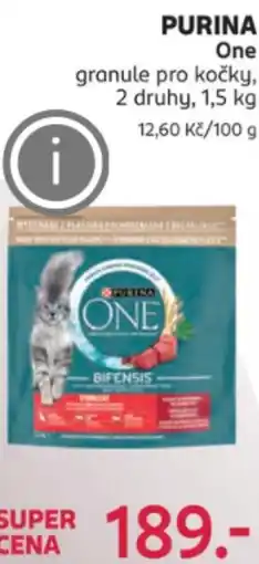 Rossmann PURINA One granule pro kočky nabídka