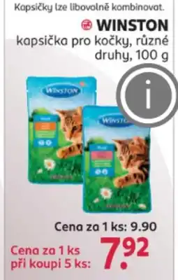 Rossmann WINSTON kapsička pro kočky nabídka