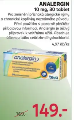 Rossmann ANALERGIN 10 mg nabídka