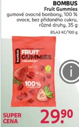 Rossmann BOMBUS Fruit Gummies nabídka