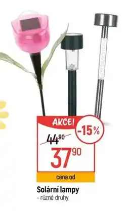 Globus Solární lampy nabídka