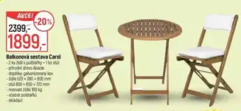Globus Balkonová sestava Carol nabídka