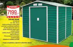 Globus Zahradní domek nabídka