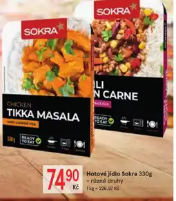 Žabka Hotové jídlo Sokra nabídka