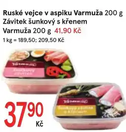 Žabka Ruské vejce v aspiku Varmuža nabídka