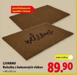 Lidl LIVARNO Rohožka z kokosových vláken nabídka