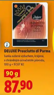 Lidl Deluxe PROSCIUTTO DI PARMA nabídka