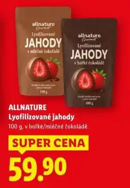 Lidl ALLNATURE Lyofilizované jahody nabídka