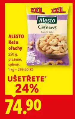 Lidl Alesto KEŠU OŘECHY nabídka