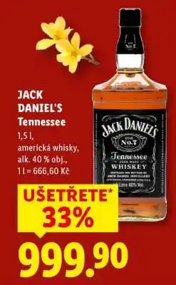 Lidl JACK DANIEL'S TENNESSEE nabídka