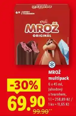 Lidl Mrož multipack nabídka