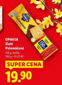 Lidl Opavia Zlaté polomáčené nabídka