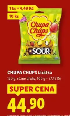 Lidl CHUPA CHUPS LÍZÁTKA nabídka
