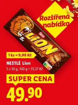 Lidl Nestlé Lion nabídka