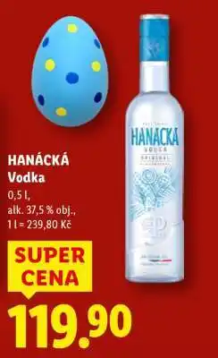 Lidl Hanácká Vodka nabídka