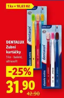 Lidl Dentalux Zubní kartáčky nabídka