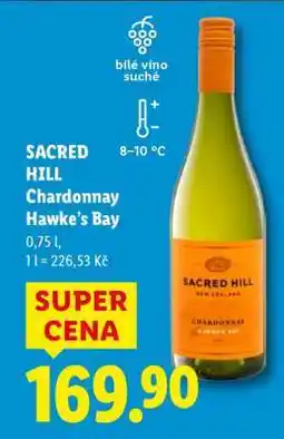 Lidl SACRED HILL Chardonnay Hawke’s Bay nabídka