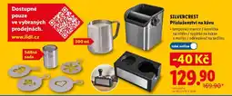 Lidl SILVERCREST Příslušenství na kávu nabídka