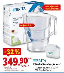 Lidl Filtrační konvice „Aluna“ nabídka