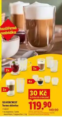 Lidl SILVERCREST Termo sklenice nabídka