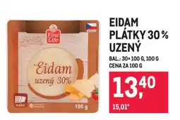 Makro EIDAM PLÁTKY 30% UZENÝ nabídka