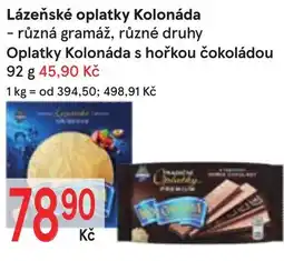 Žabka Lázeňské oplatky Kolonáda nabídka