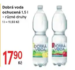Žabka Dobrá voda ochucená nabídka