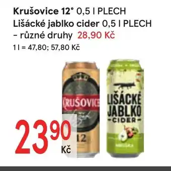 Žabka Krušovice 12° nabídka