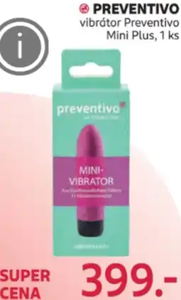 Rossmann PREVENTIVO vibrátor Preventivo Mini Plus nabídka