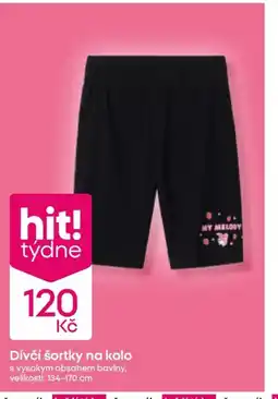 Pepco Dívčí šortky na kolo nabídka