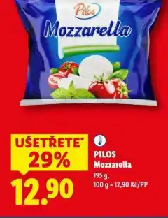 Lidl Mozzarella nabídka