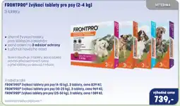 PharmaPoint FRONTPRO® žvýkací tablety pro psy nabídka