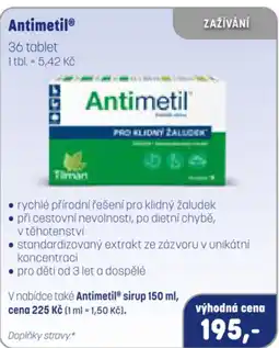 PharmaPoint Antimetil nabídka