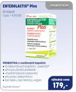 PharmaPoint ENTEROLACTIS® Plus nabídka