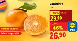 Lidl Mandarinky nabídka