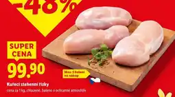 Lidl Kuřecí stehenní řízky nabídka