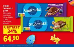 Lidl Orion Studentská pečeť nabídka