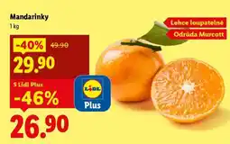Lidl Mandarinky nabídka