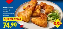 Lidl Kuřecí křídla nabídka