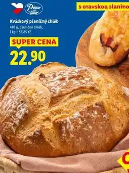 Lidl KVÁSKOVÝ PŠENIČNÝ CHLÉB nabídka