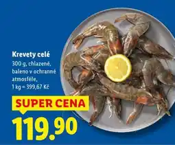 Lidl Krevety celé nabídka