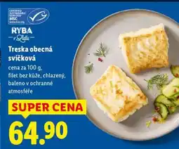 Lidl TRESKA OBECNÁ SVÍČKOVÁ nabídka