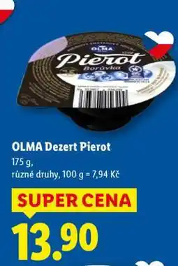 Lidl OLMA Dezert Pierot nabídka