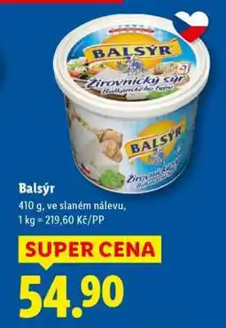 Lidl Balsýr nabídka
