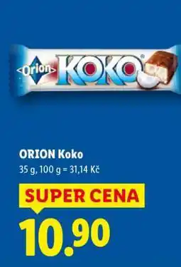 Lidl Orion Koko nabídka
