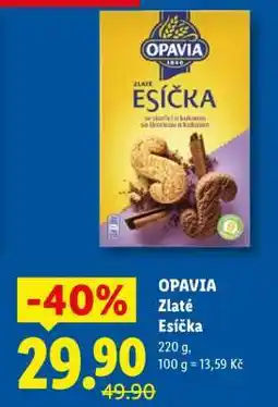 Lidl Opavia Zlaté Esíčka nabídka